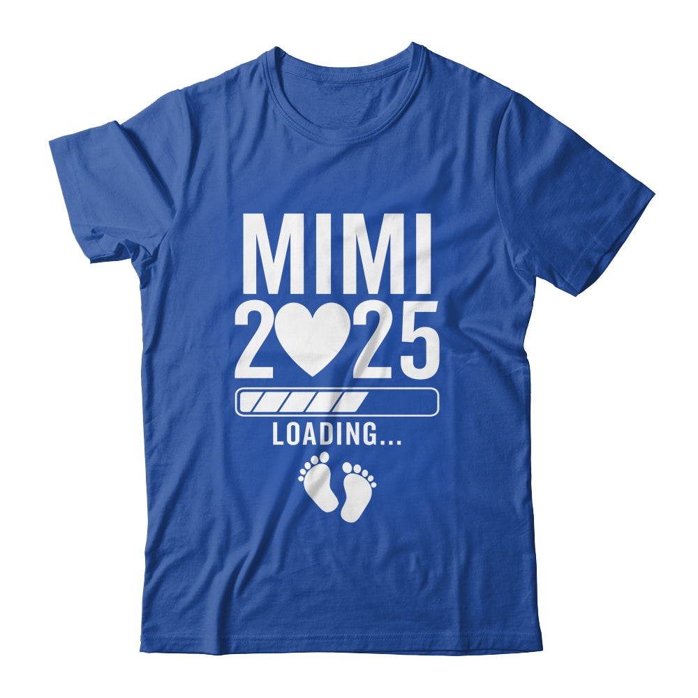 Soon To Be Mimi 2025 Pregnancy Announcement Loading Shirt & Tank Top | teecentury
