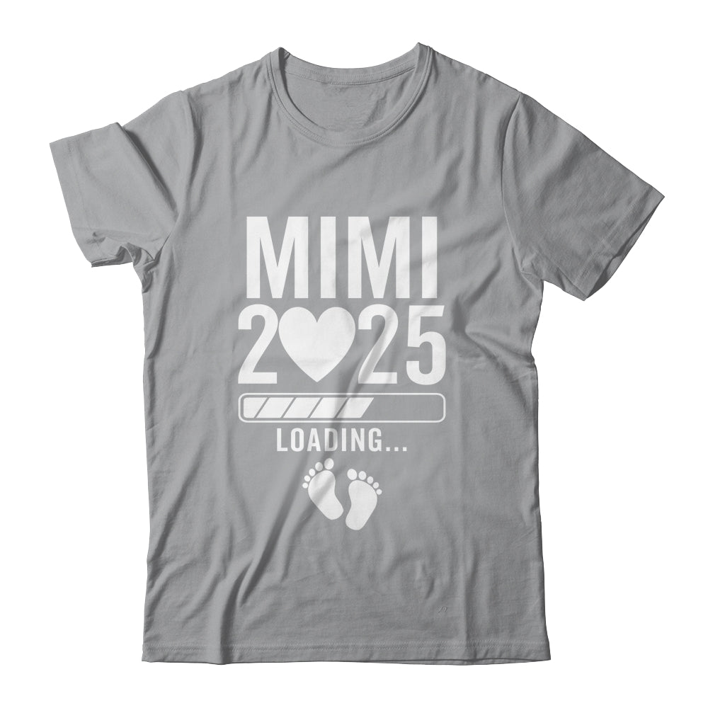 Soon To Be Mimi 2025 Pregnancy Announcement Loading Shirt & Tank Top | teecentury