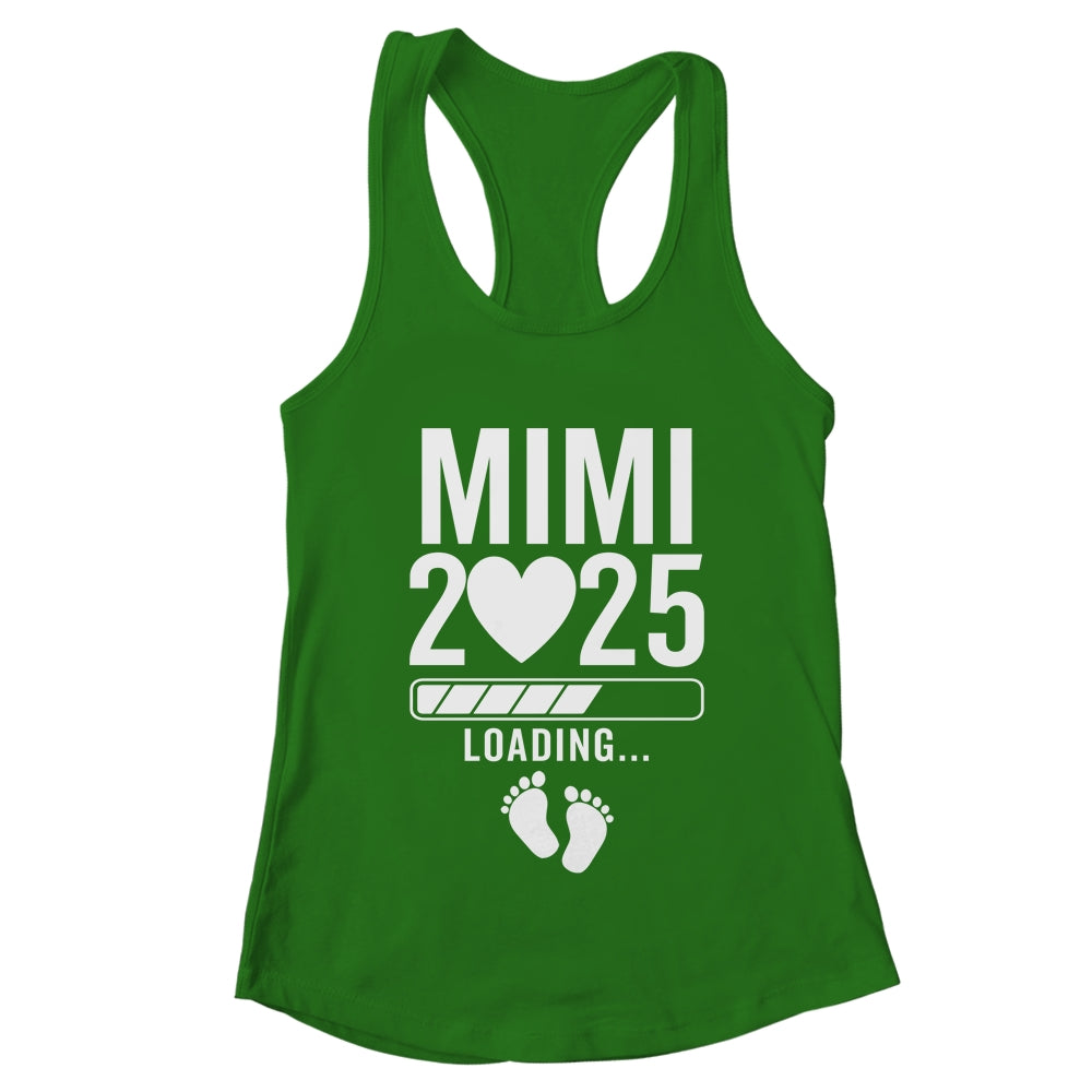 Soon To Be Mimi 2025 Pregnancy Announcement Loading Shirt & Tank Top | teecentury