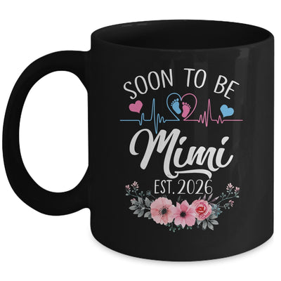 Soon To Be Mimi 2026 First Time Pregnancy Announcement Mug | teecentury