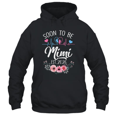 Soon To Be Mimi 2026 First Time Pregnancy Announcement Shirt & Tank Top | teecentury