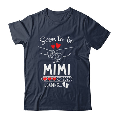 Soon To Be Mimi 2026 Loading Pregnancy Announcement Mimi Shirt & Hoodie | teecentury
