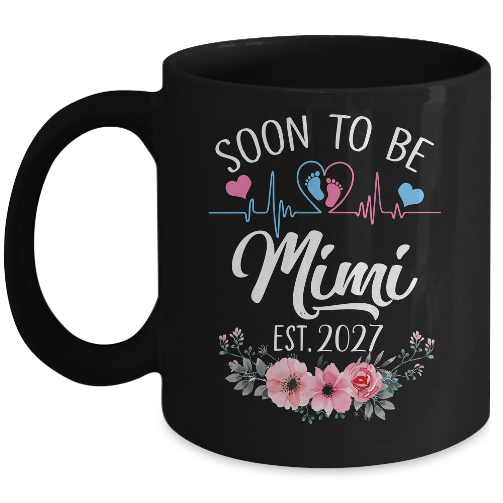 Soon To Be Mimi 2027 First Time Pregnancy Announcement Mug | teecentury