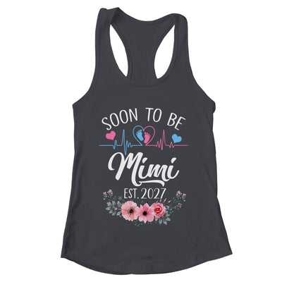 Soon To Be Mimi 2027 First Time Pregnancy Announcement Shirt & Tank Top | teecentury