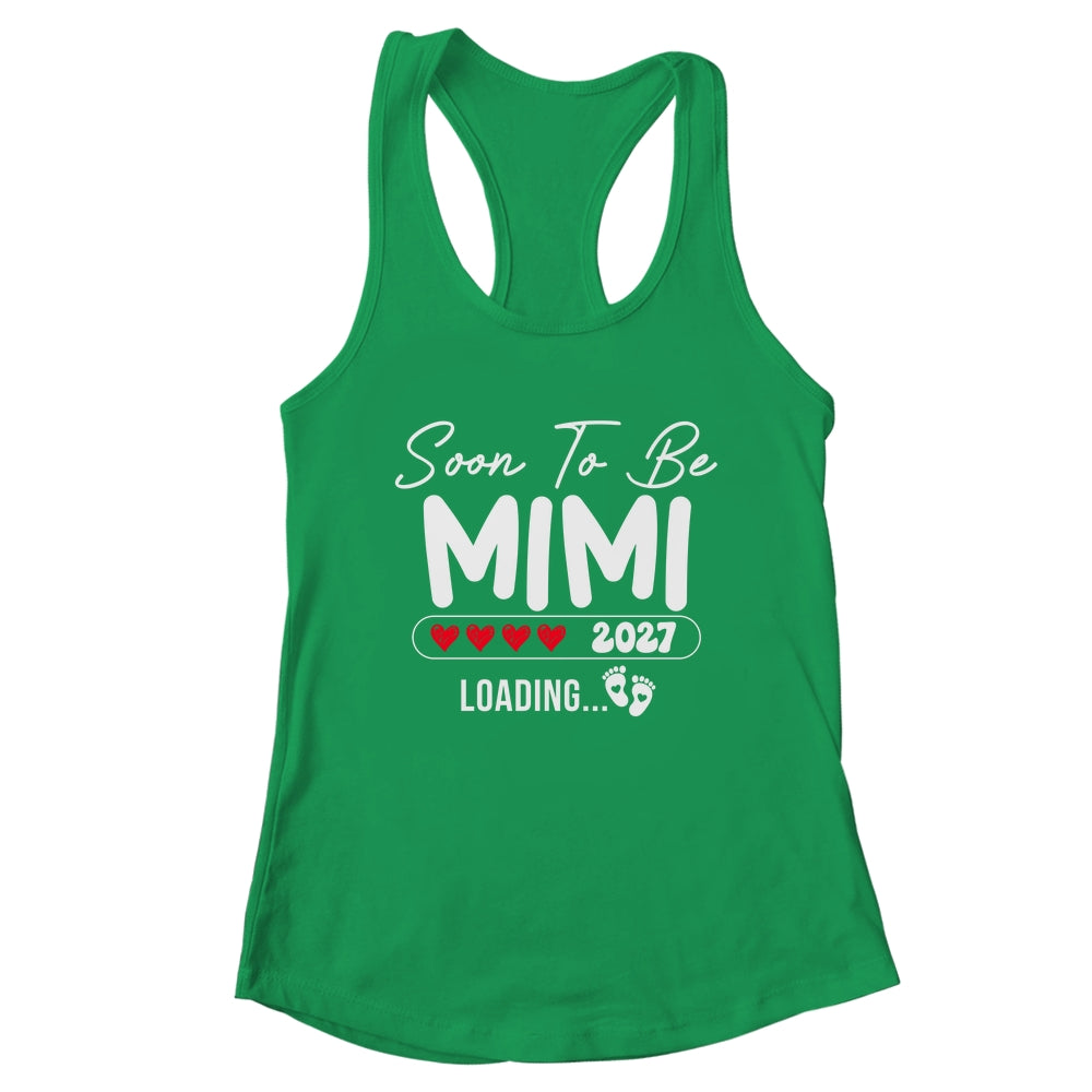 Soon To Be Mimi 2027 Loading Promoted To Mimi Est 2027 Shirt & Tank Top | teecentury
