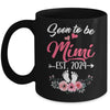 Soon To Be Mimi Est 2024 Mothers Day First Time Mimi Mug | teecentury