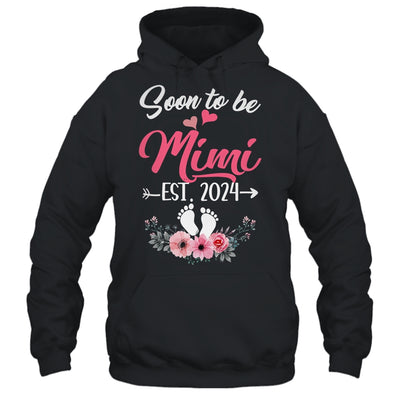 Soon To Be Mimi Est 2024 Mothers Day First Time Mimi Shirt & Tank Top | teecentury