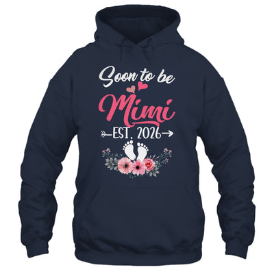 Soon To Be Mimi Est 2026 Mothers Day First Time Mimi Shirt & Tank Top | teecentury