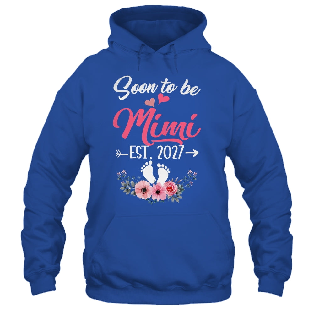 Soon To Be Mimi Est 2027 Mothers Day First Time Mimi Shirt & Tank Top | teecentury