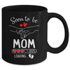 Soon To Be Mom 2025 Loading Pregnancy Announcement Mom Mug | teecentury