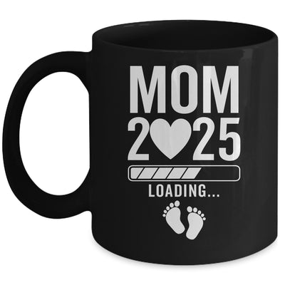 Soon To Be Mom 2025 Pregnancy Announcement Loading Mug | teecentury