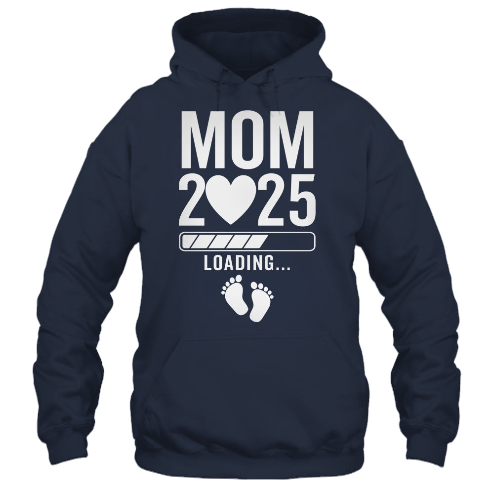 Soon To Be Mom 2025 Pregnancy Announcement Loading Shirt & Tank Top | teecentury