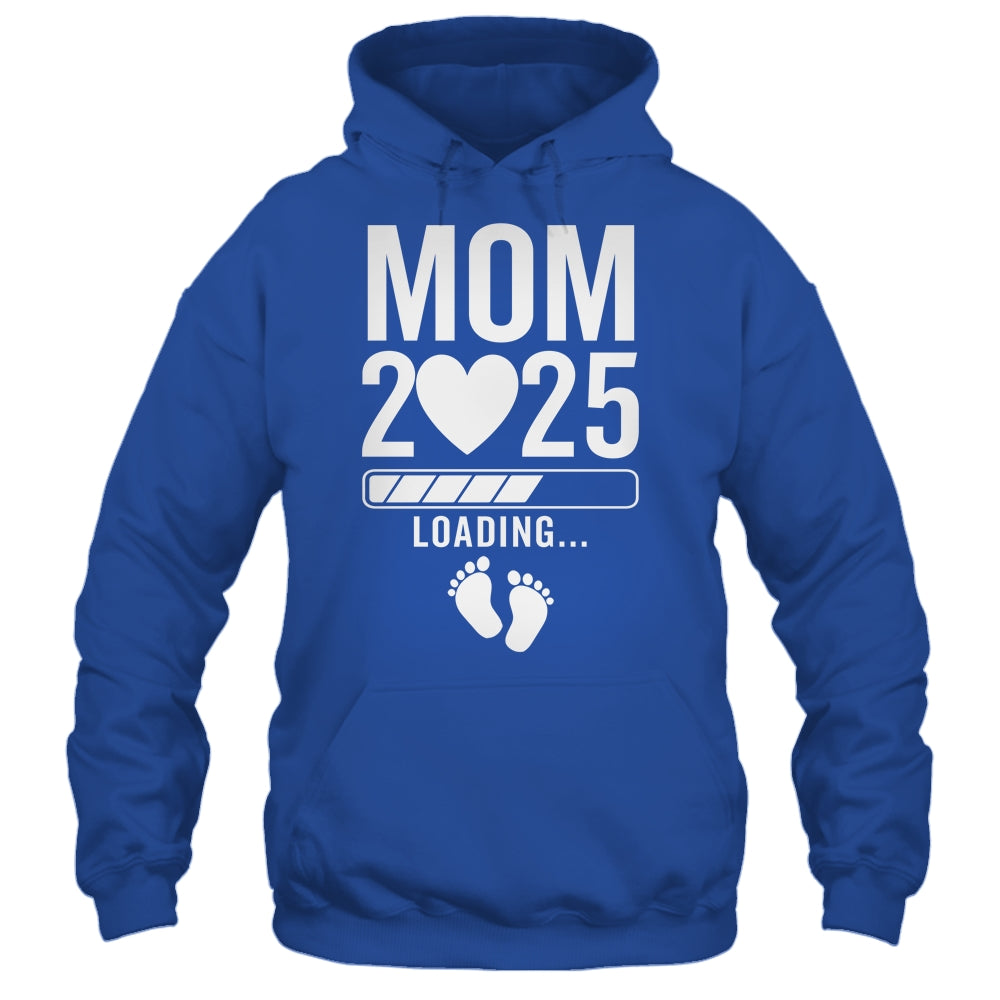 Soon To Be Mom 2025 Pregnancy Announcement Loading Shirt & Tank Top | teecentury