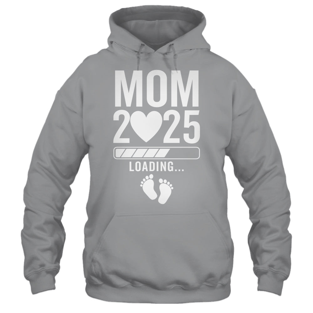 Soon To Be Mom 2025 Pregnancy Announcement Loading Shirt & Tank Top | teecentury
