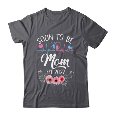 Soon To Be Mom 2027 First Time Pregnancy Announcement Shirt & Tank Top | teecentury