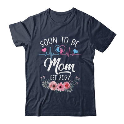Soon To Be Mom 2027 First Time Pregnancy Announcement Shirt & Tank Top | teecentury