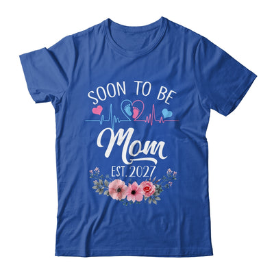 Soon To Be Mom 2027 First Time Pregnancy Announcement Shirt & Tank Top | teecentury