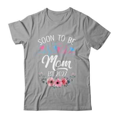 Soon To Be Mom 2027 First Time Pregnancy Announcement Shirt & Tank Top | teecentury