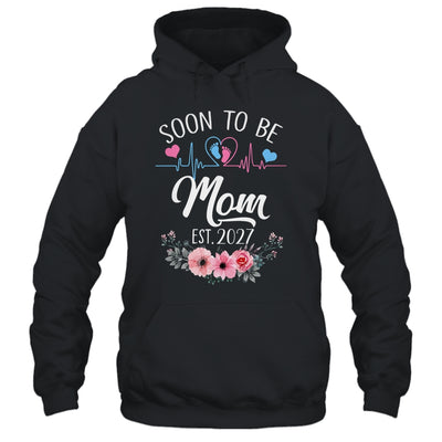 Soon To Be Mom 2027 First Time Pregnancy Announcement Shirt & Tank Top | teecentury