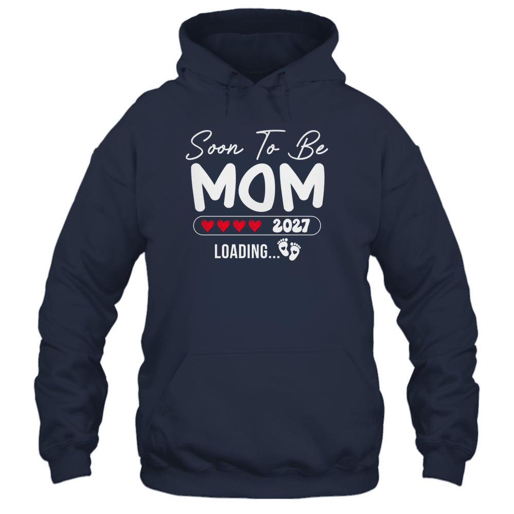 Soon To Be Mom 2027 Loading Promoted To Mom Est 2027 Shirt & Tank Top | teecentury