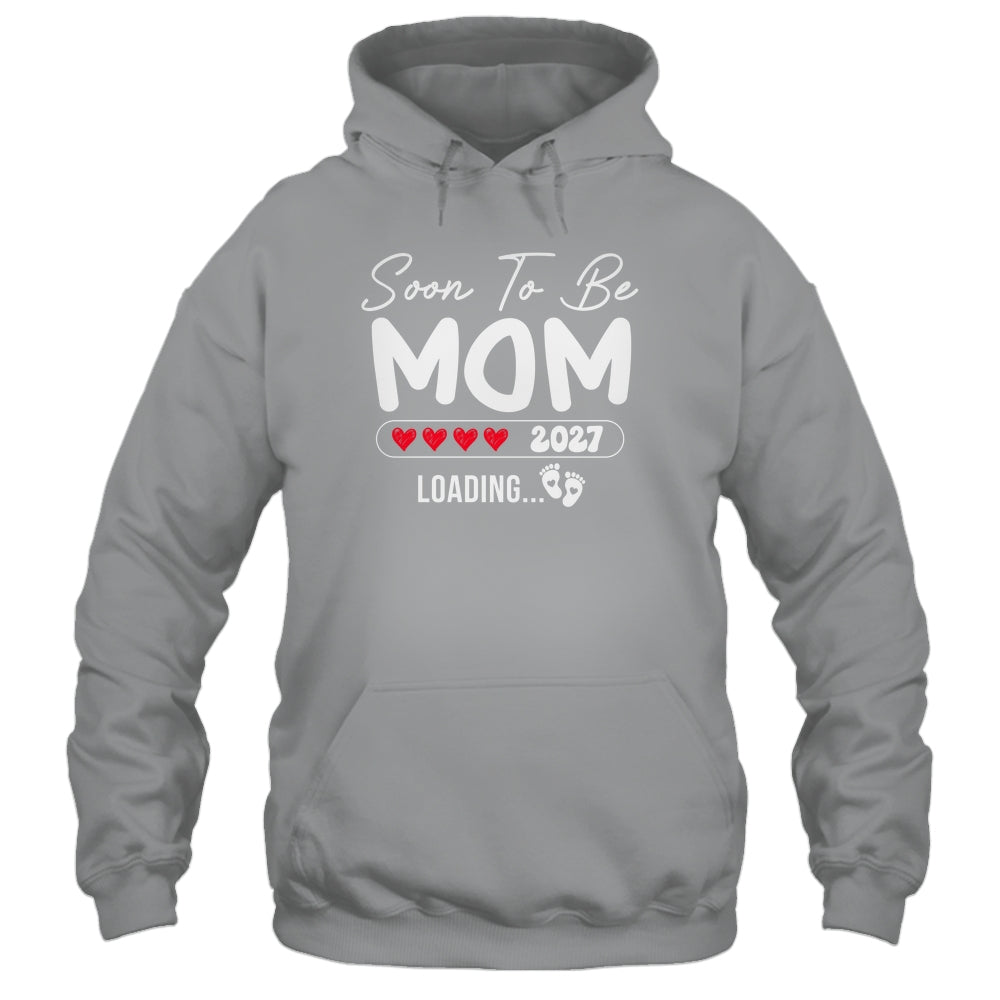 Soon To Be Mom 2027 Loading Promoted To Mom Est 2027 Shirt & Tank Top | teecentury