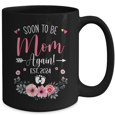 Soon To Be Mom Again Est 2024 Mothers Day Mug | teecentury