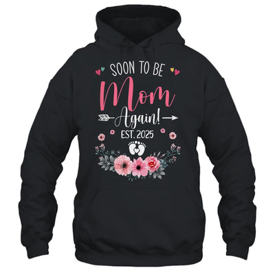 Soon To Be Mom Again Est 2025 Mothers Day Shirt & Tank Top | teecentury