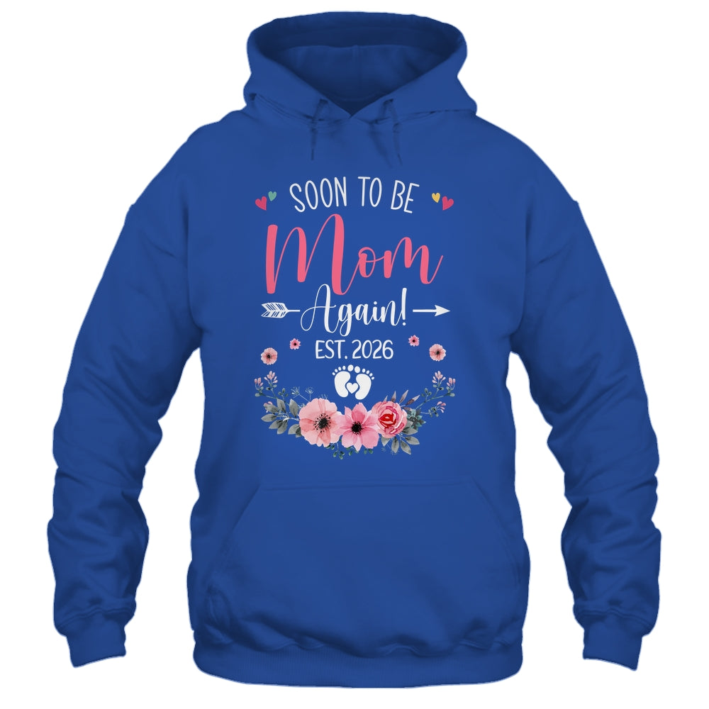 Soon To Be Mom Again Est 2026 Mothers Day Shirt & Tank Top | teecentury