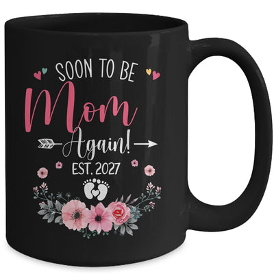 Soon To Be Mom Again Est 2027 Mothers Day Mug | teecentury