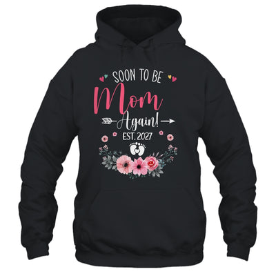 Soon To Be Mom Again Est 2027 Mothers Day Shirt & Tank Top | teecentury
