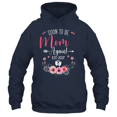 Soon To Be Mom Again Est 2027 Mothers Day Shirt & Tank Top | teecentury