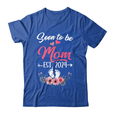 Soon To Be Mom Est 2024 Mothers Day First Time Mom Shirt & Tank Top | teecentury