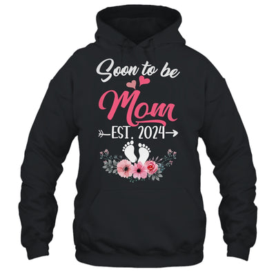 Soon To Be Mom Est 2024 Mothers Day First Time Mom Shirt & Tank Top | teecentury