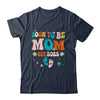 Soon To Be Mom Est 2025 Pregnancy Announcement Groovy Shirt & Tank Top | teecentury