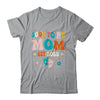 Soon To Be Mom Est 2025 Pregnancy Announcement Groovy Shirt & Tank Top | teecentury