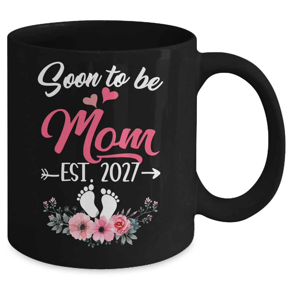 Soon To Be Mom Est 2027 Mothers Day First Time Mom Mug | teecentury