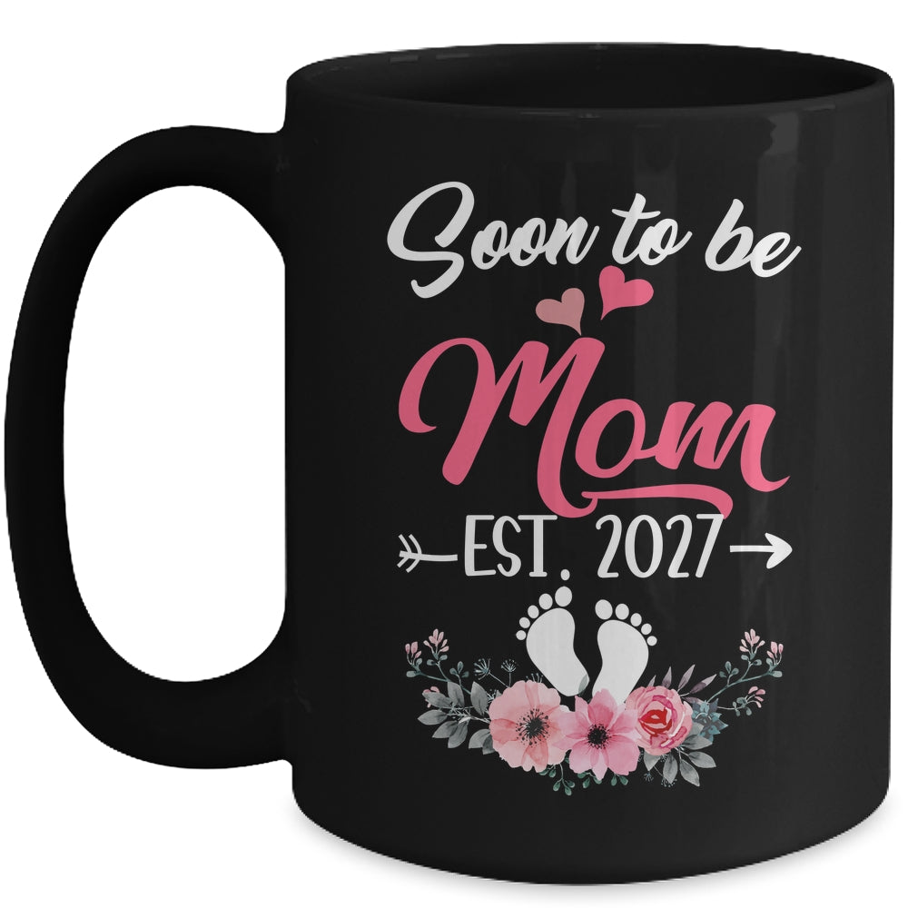 Soon To Be Mom Est 2027 Mothers Day First Time Mom Mug | teecentury