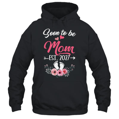 Soon To Be Mom Est 2027 Mothers Day First Time Mom Shirt & Tank Top | teecentury