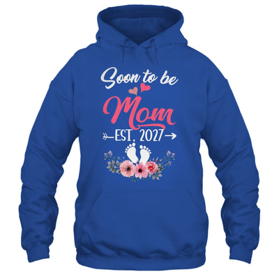 Soon To Be Mom Est 2027 Mothers Day First Time Mom Shirt & Tank Top | teecentury