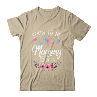 Soon To Be Mommy 2025 First Time Pregnancy Announcement Shirt & Tank Top | teecentury