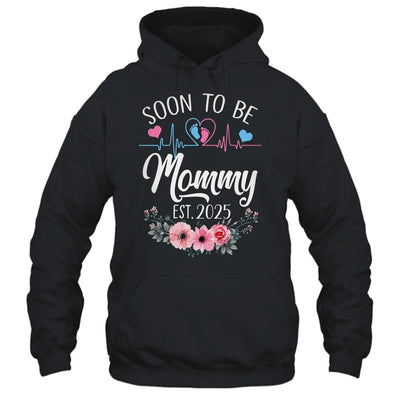 Soon To Be Mommy 2025 First Time Pregnancy Announcement Shirt & Tank Top | teecentury