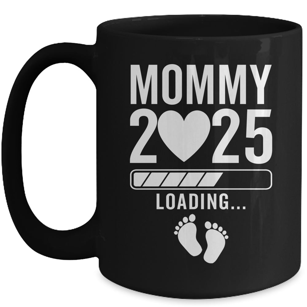 Soon To Be Mommy 2025 Pregnancy Announcement Loading Mug | teecentury