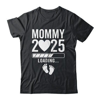 Soon To Be Mommy 2025 Pregnancy Announcement Loading Shirt & Tank Top | teecentury