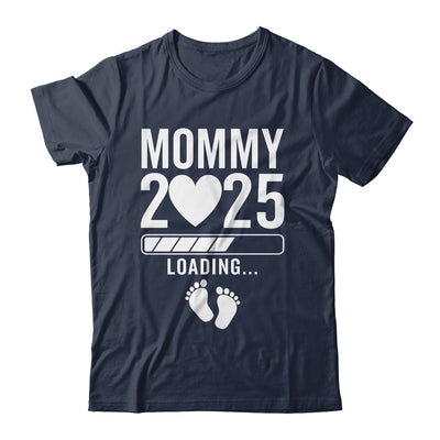 Soon To Be Mommy 2025 Pregnancy Announcement Loading Shirt & Tank Top | teecentury