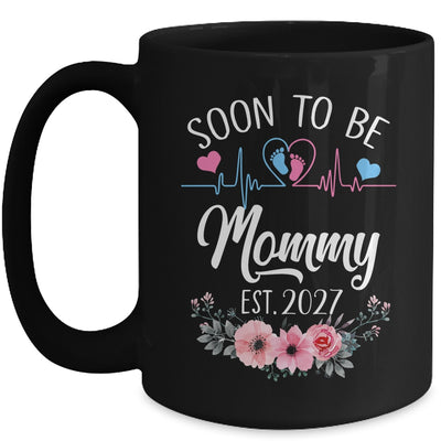 Soon To Be Mommy 2027 First Time Pregnancy Announcement Mug | teecentury