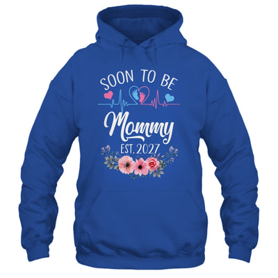 Soon To Be Mommy 2027 First Time Pregnancy Announcement Shirt & Tank Top | teecentury