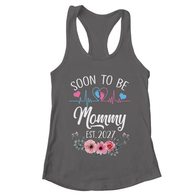 Soon To Be Mommy 2027 First Time Pregnancy Announcement Shirt & Tank Top | teecentury