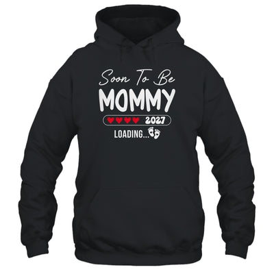 Soon To Be Mommy 2027 Loading Promoted To Mommy Est 2027 Shirt & Tank Top | teecentury