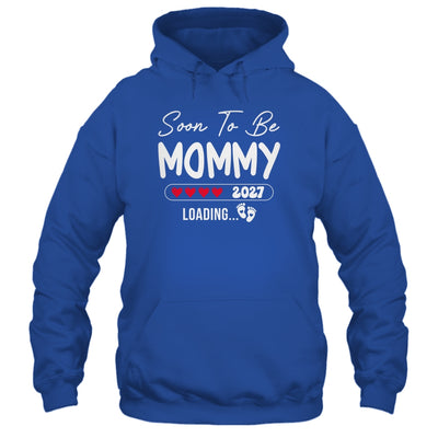 Soon To Be Mommy 2027 Loading Promoted To Mommy Est 2027 Shirt & Tank Top | teecentury