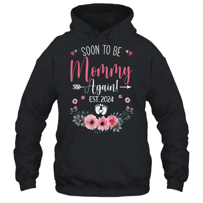Soon To Be Mommy Again Est 2024 Mothers Day Shirt & Tank Top | teecentury